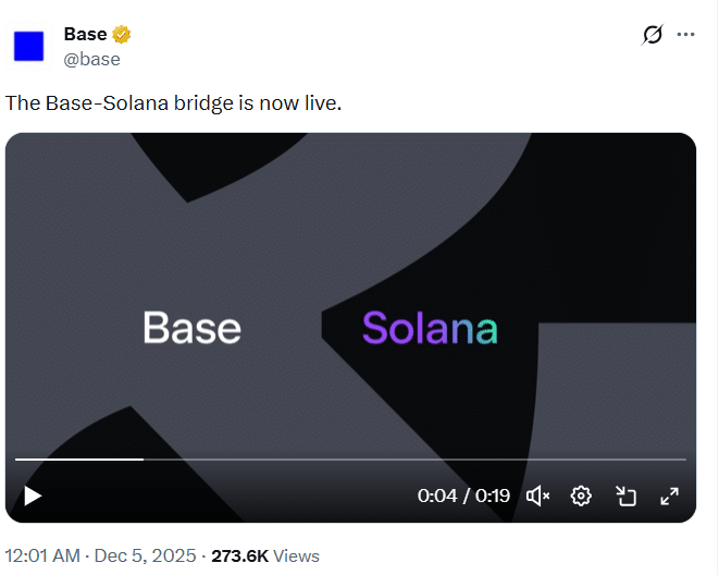 Base Solana Bridge
