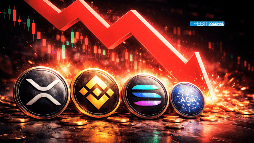Why XRP, BNB, ADA See Lowest Trading Volumes in December 2025