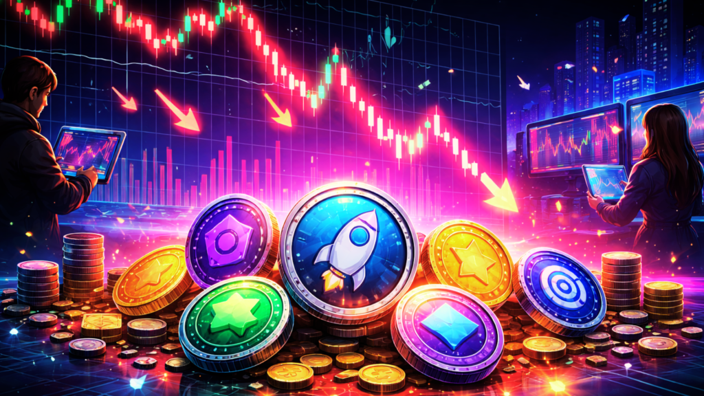 Why New Altcoins 2025 Crash Below TGE Prices 9 altcoins bear market