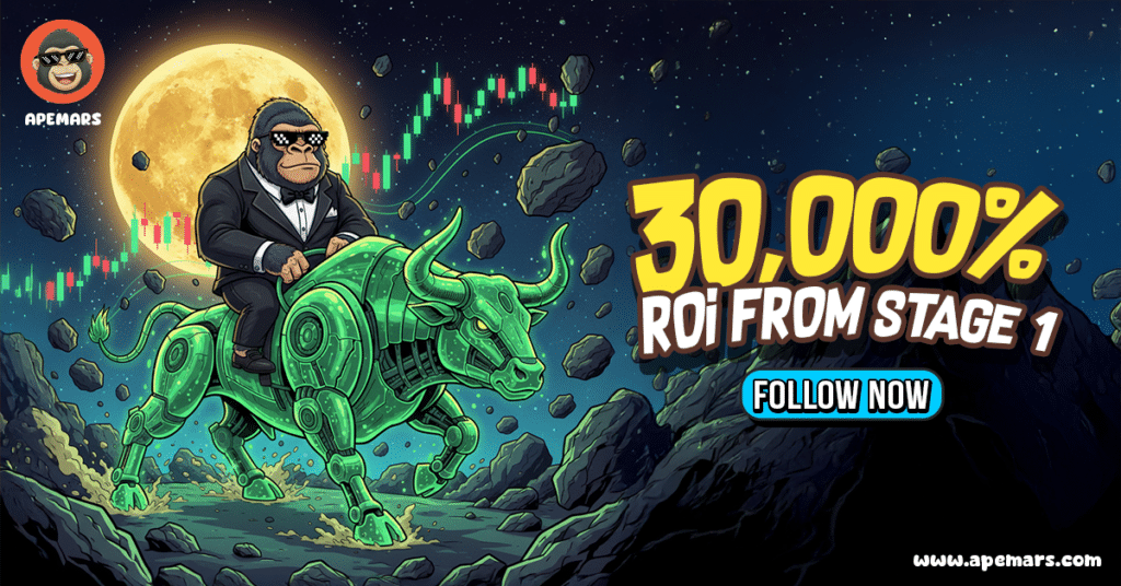 1000x Meme Coin Opportunity: APEMARS Whitelist Filling Fast, Pepe and Fartcoin Continue to Attract Investors = The Bit Journal