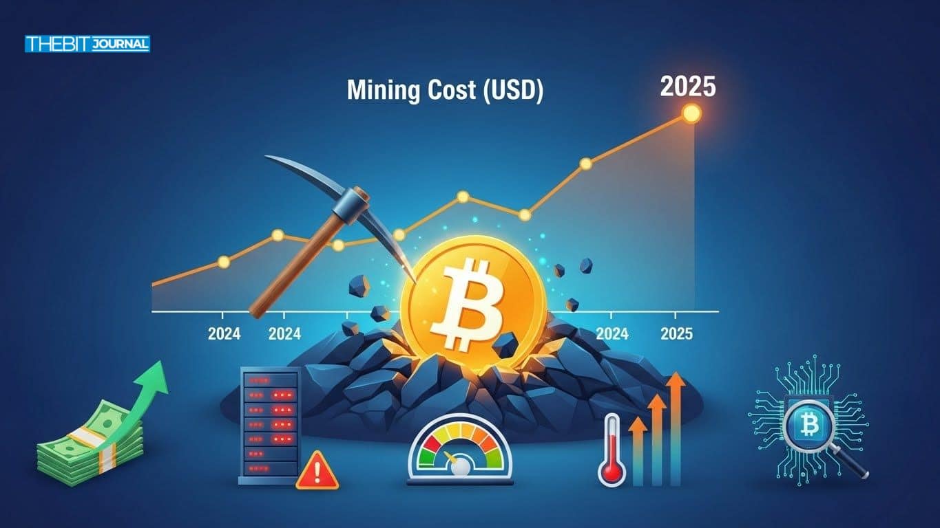 Bitcoin Mining Cost 2025: Why It Now Costs $137,800 to Mine One BTC