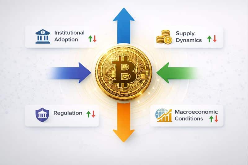Bitcoin Price Prediction Heats Up as Tom Lee Eyes $250K by the End of 2026 9 Factors Affecting Bitcoin Price