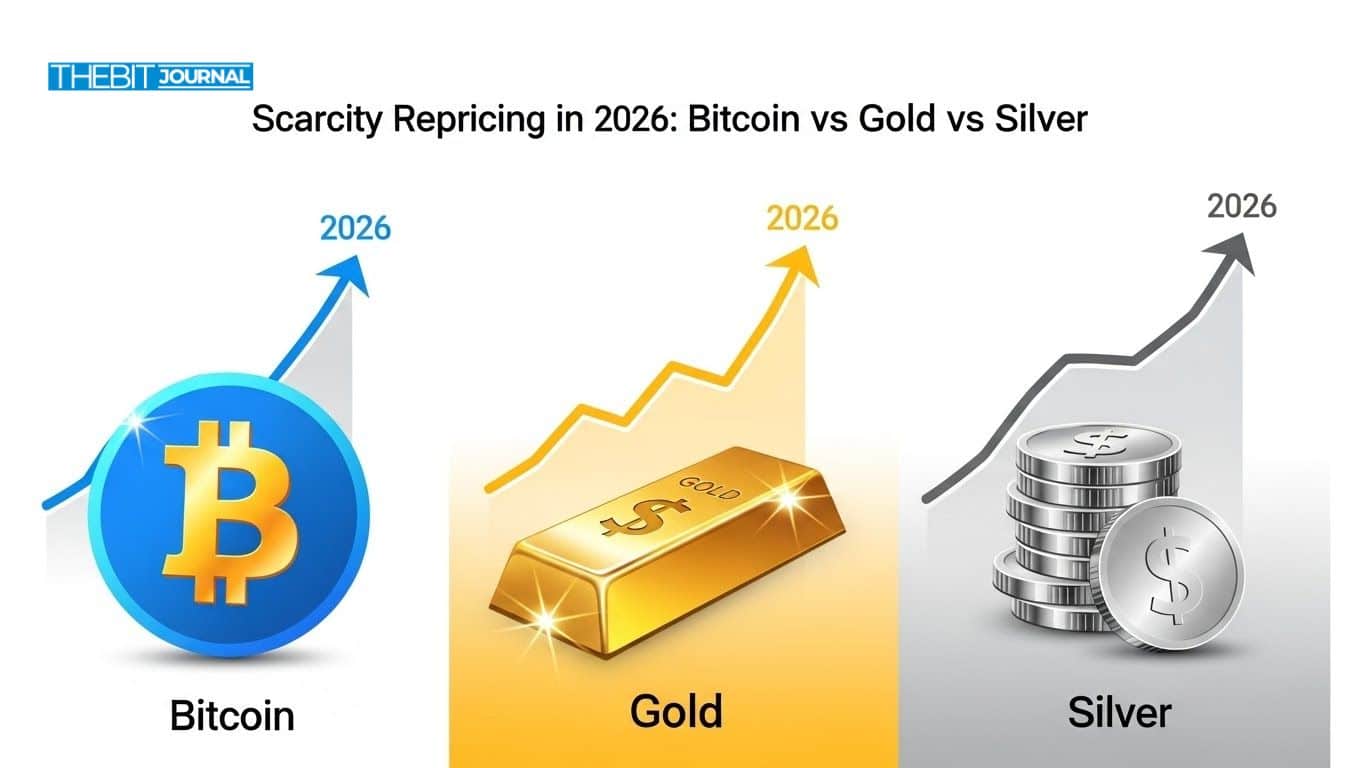 Bitcoin vs Gold vs Silver: Why Scarcity Repricing Now Depends on Access, Not Just Supply