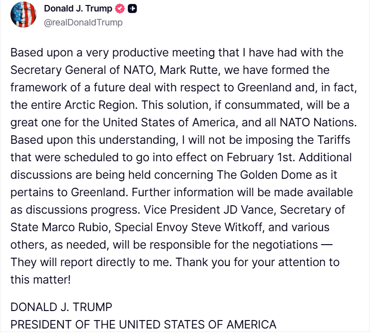 Trump Tariff Pause Fuels Crypto Rally Across Bitcoin and Altcoins 1 US president Trump