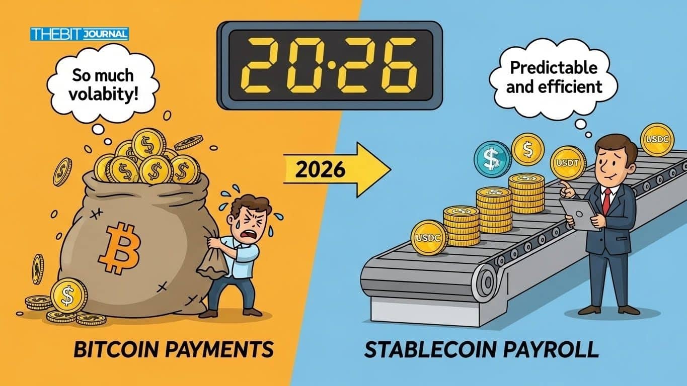Stablecoins vs Bitcoin Salaries: Volatility, Compliance, and Reality 8 Why Stablecoin Payroll Adoption is Overtaking Bitcoin Payroll Payments in 2026