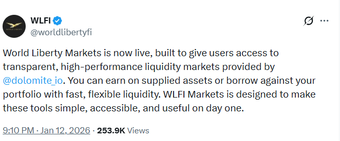 Why World Liberty Financial’s New Lending Market Matters for USD1