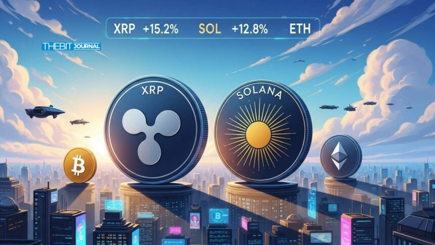 XRP and Solana Surpass Bitcoin and Ethereum in 2025 Institutional Crypto Flows