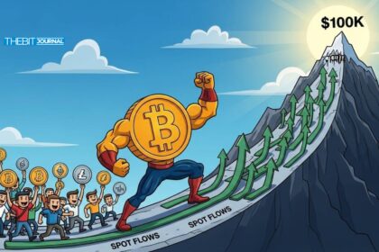 Spot ETF Flows Fuel Bitcoin Rally as Price Targets $100K