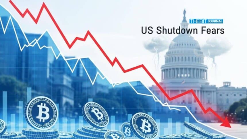 Crypto Market Drops $100B Amid US Government Shutdown Fears