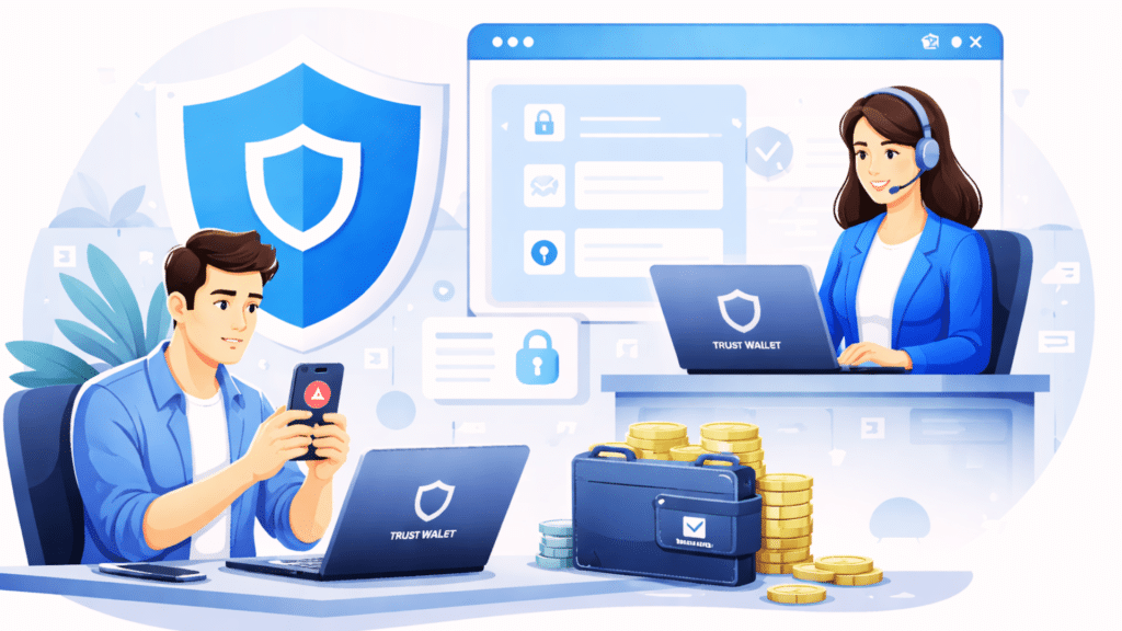 Trust Wallet security warning