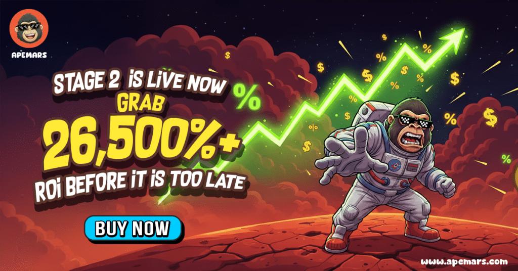 Missed Solana’s Historic Rally? Don’t Miss APEMARS Stage 2 – The Next 100x Crypto Everyone’s Watching = The Bit Journal