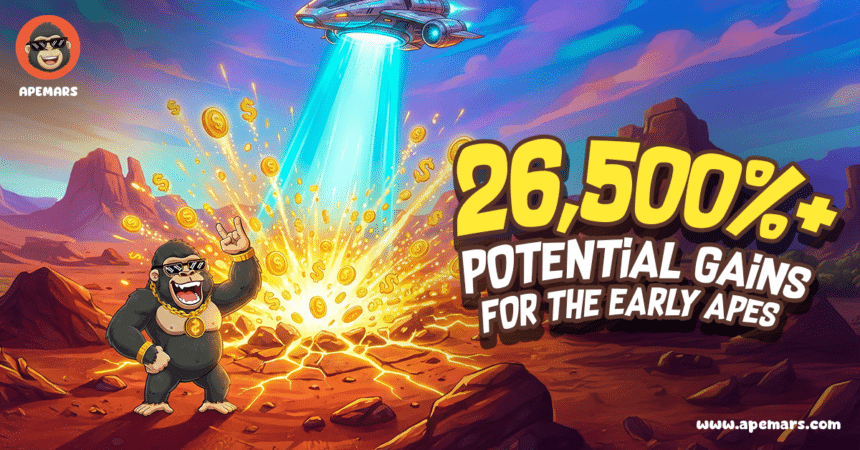 Missed BONK’s ATL Run? APEMARS Stage 2 Is Live, One of the Hottest Meme Coins to Invest In Before the Next Breakout Wave of 2026 = The Bit Journal