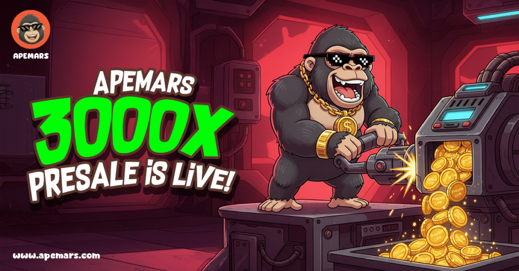 Best 100x Meme Coins Breakout Alert: APEMARS Stage 2 Strengthens Its 26,000% ROI Narrative = The Bit Journal