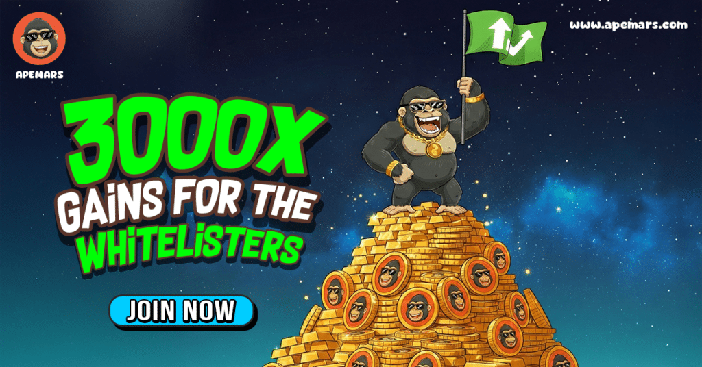 APEMARS Whitelist Filling Fast, Sparks Urgency as the Next Crypto Presale While ADA and AVAX Strengthen Market Confidence = The Bit Journal