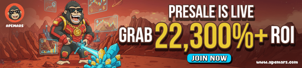 Bonk Turned Regret Into a Million, Don’t Repeat the Mistake With the Next 1000x Crypto: APEMARS Unlocked Stage 3 Access!