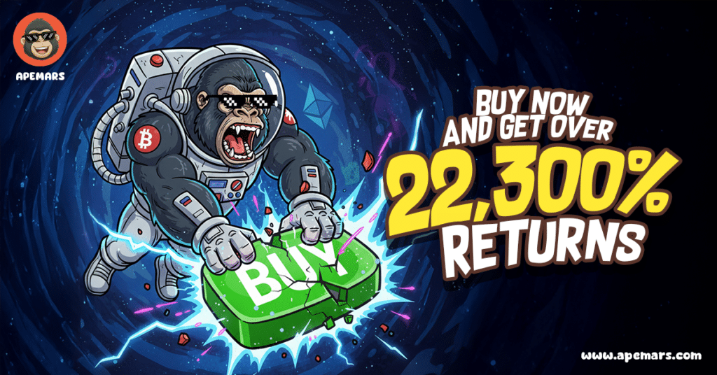 Skipped PEPE's Gains? Here’s Why This Next 1000X Crypto Can’t Be Ignored - APEMARS Stage 3 Offers 22,300% ROI = The Bit Journal