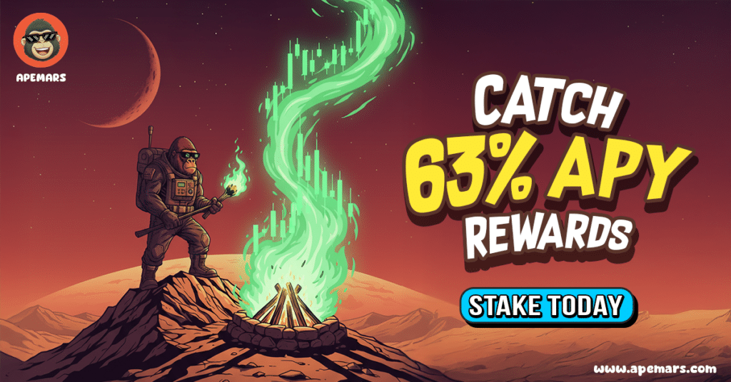 Stage 3 Almost Sold Out: Could APEMARS ($APRZ) Deliver the Next 22,367% ROI in the Best 100x Meme Coin Race? While Brett and Pepe Rally = The Bit Journal