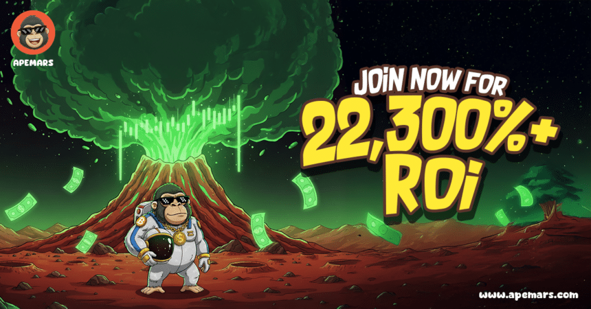 1000x Meme Coin Alert: APEMARS Stage 3 Ending Soon with 22,300% ROI While SHIB Hits $5B and TURBO Reaches $129M = The Bit Journal