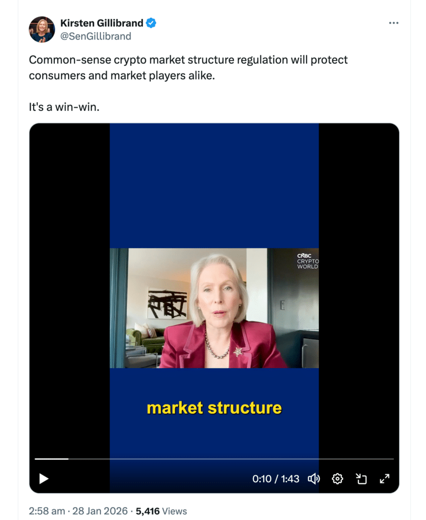 US Crypto Bill Nears Senate Vote as Lawmakers Debate SEC vs CFTC = The Bit Journal