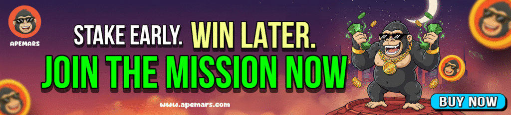 Slept on Dogecoin and Shiba Inu? APEMARS Could Be the Next Top Crypto 100x Meme Coin