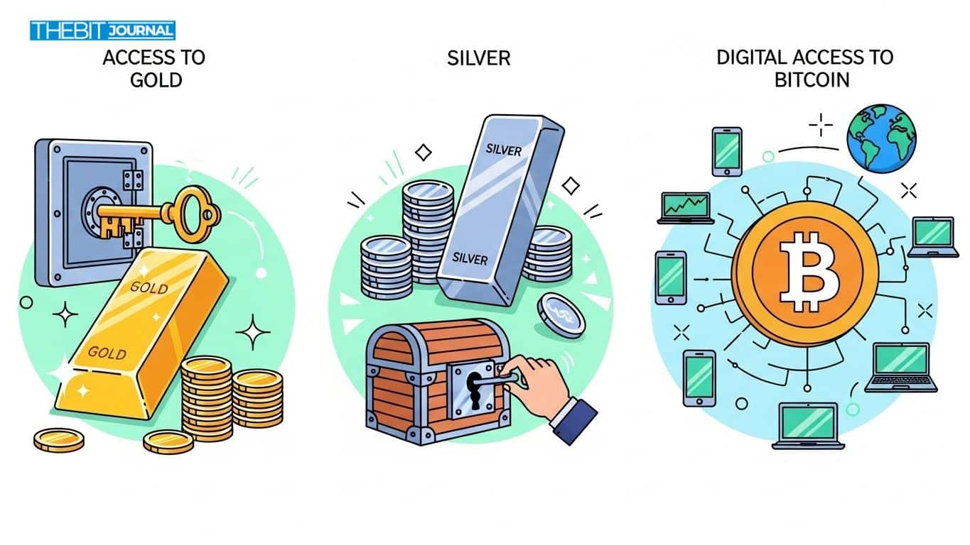 Bitcoin vs Gold vs Silver: Why Scarcity Repricing Now Depends on Access, Not Just Supply