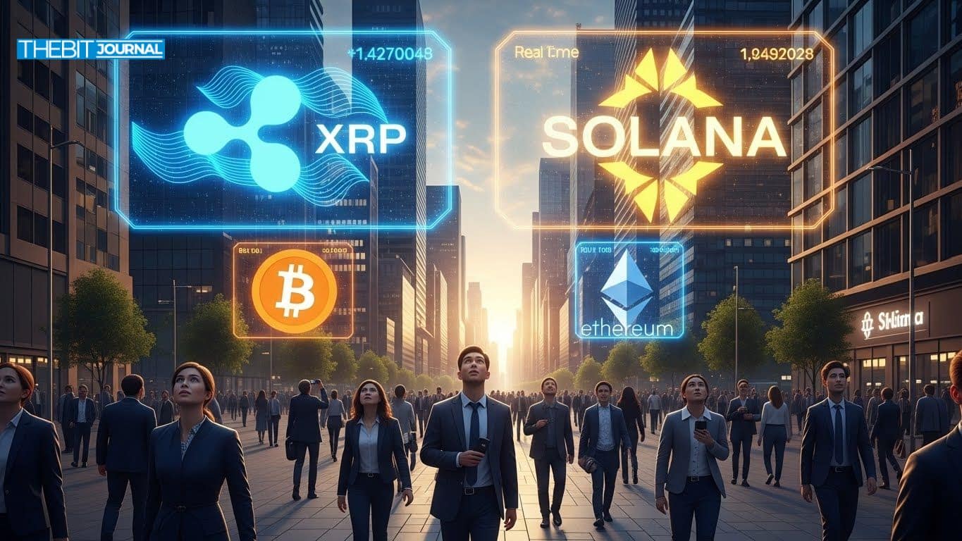 2025 Institutional Crypto Flows: XRP and Solana Overtake Bitcoin and Ethereum