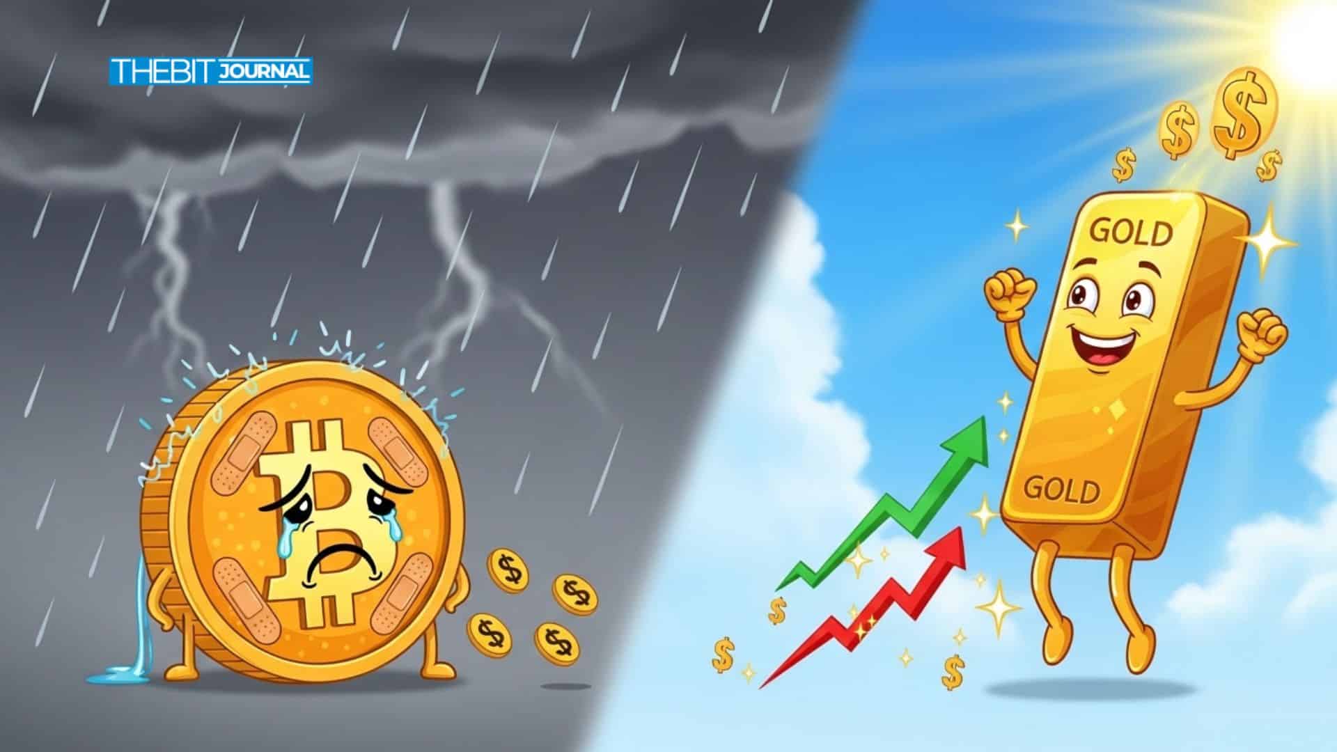 Bitcoin ETF Assets Fall Below $100B as Gold Buying Surges 9 Bitcoin ETF Outflows Hit $1.9B as Gold Becomes Wall Street’s Safe Haven