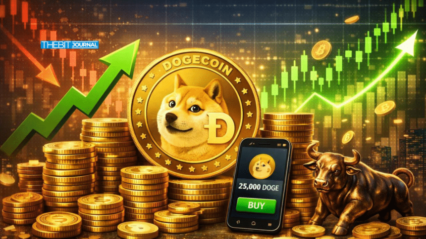 Dogecoin Accumulation Grows as $1.63M Liquidity Forms Near $0.11