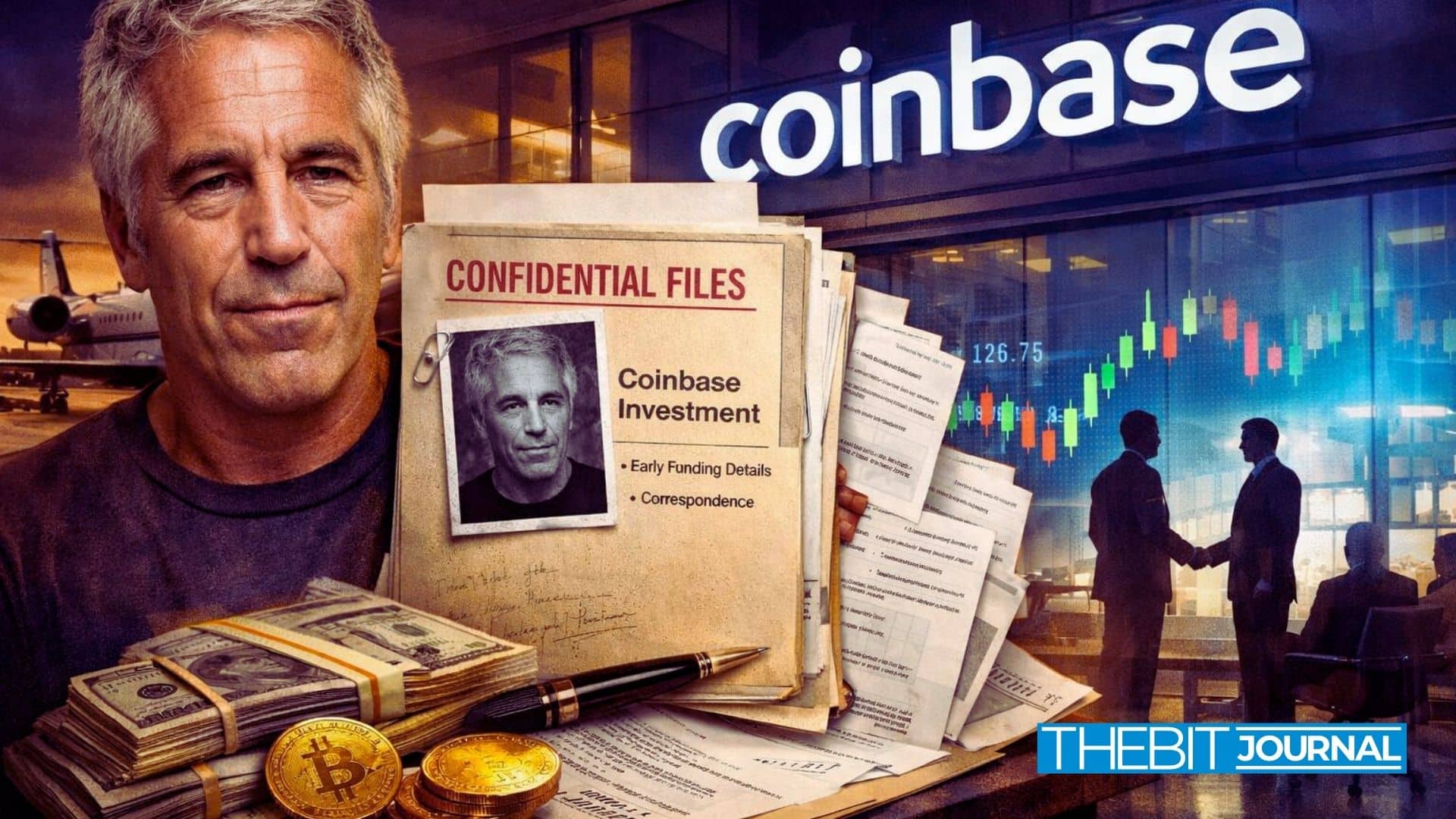 Epstein Files Expose Early Crypto Links to Coinbase and Blockstream