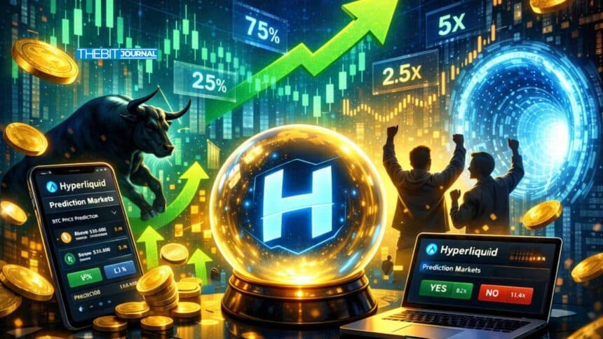 HYPE Jumps 19% as Hyperliquid Backs Prediction Markets Proposal 7 HYPE Jumps 19% as Hyperliquid Backs Prediction Markets Proposal
