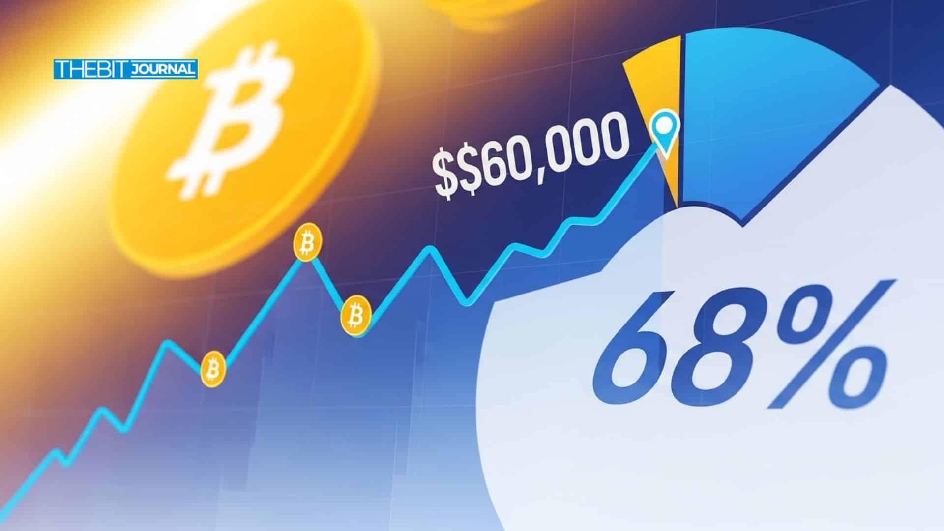 Polymarket Bitcoin Prediction Shows 68% Chance Bitcoin Will Hit $60K First