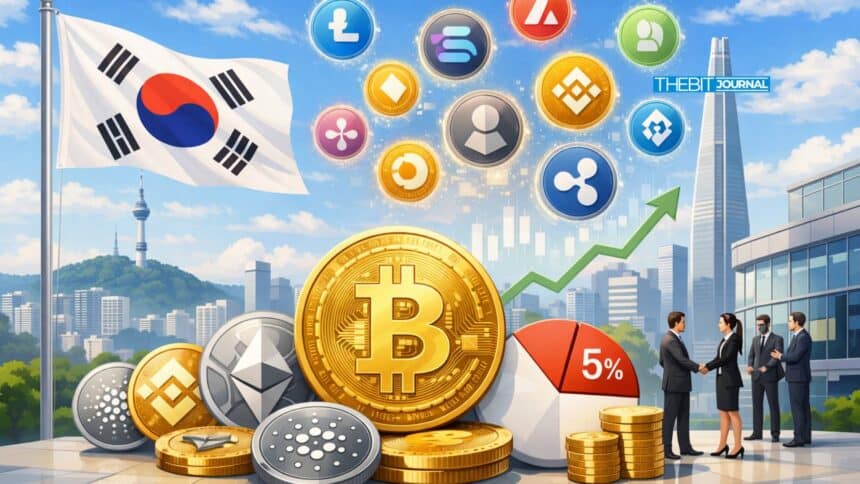 South Korea Ends Corporate Crypto Ban With a 5% Cap and Top 20 Coin List 7 South Korea Ends Corporate Crypto Ban With a 5% Cap and Top 20 Coin List