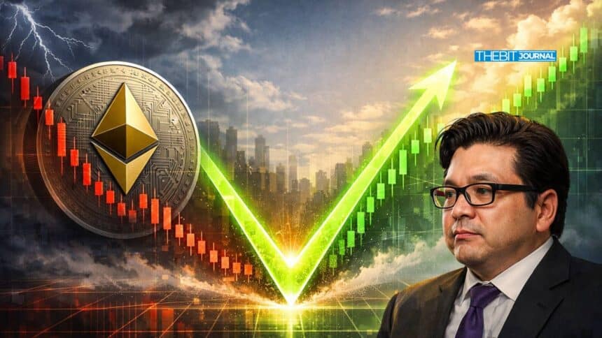 Tom Lee Sees Ethereum Price V-Shaped Recovery After 37% Drop 7 Tom Lee Sees Ethereum Price V-Shaped Recovery After 37% Drop