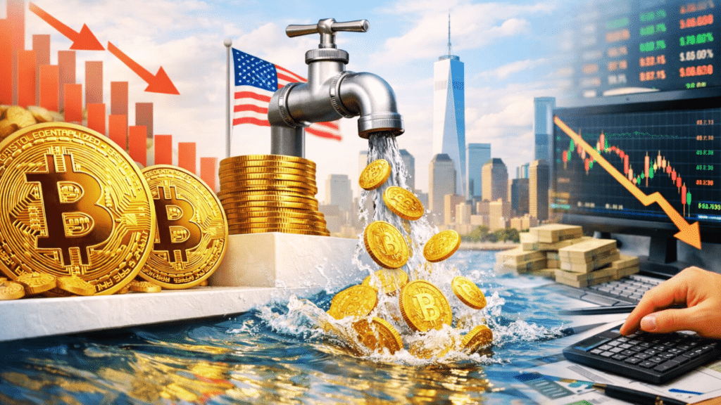 Bitcoin ETF Outflows Hit $8.6B Since October, Raising 2028 Halving Risk Debate 8 Bitcoin ETF Outflows