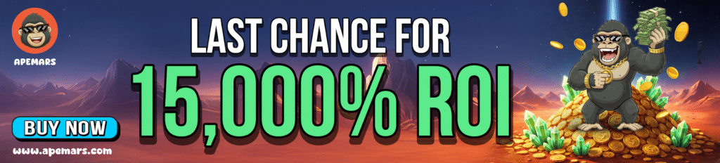 CoinMarketCap Lists Top 10 Altcoins: Bitcoin Price Volatile, But APEMARS Presale Could Rewrite 11,700% Gains  = The Bit Journal