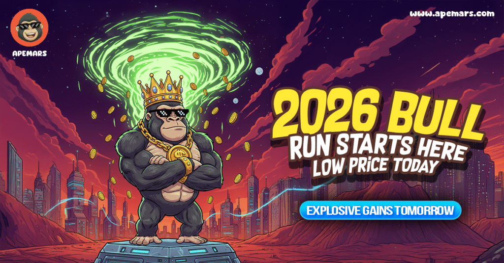 Top 10 Meme Coins 2026: APEMARS Presale Leads With 8,100% ROI - Get In Before Stage 8 Sells Out = The Bit Journal