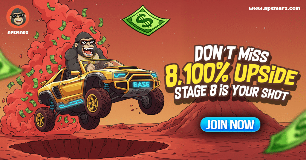ApeCoin and Neiro Skyrocketed, Now It’s Your Turn With the Top Meme Coin Presale 2026 - APEMARS Stage 8 Ending in 24H 2 ApeCoin and Neiro Skyrocketed, Now It’s Your Turn With the Top Meme Coin Presale 2026 - APEMARS Stage 8 Ending in 24H = The Bit Journal
