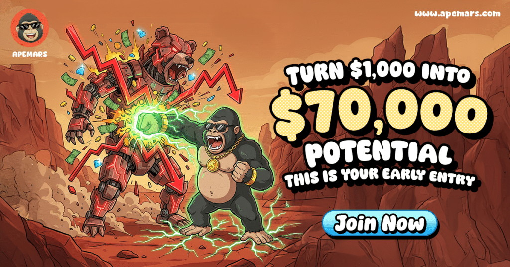 Wish You Bought Solana and XRP Early? Turn $2K into $140K With APEMARS Stage 9 - Top Crypto Presale to Buy Now With 6,900% ROI 2 Wish You Bought Solana and XRP Early? Turn $2K into $140K With APEMARS Stage 9 - Top Crypto Presale to Buy Now With 6,900% ROI = The Bit Journal