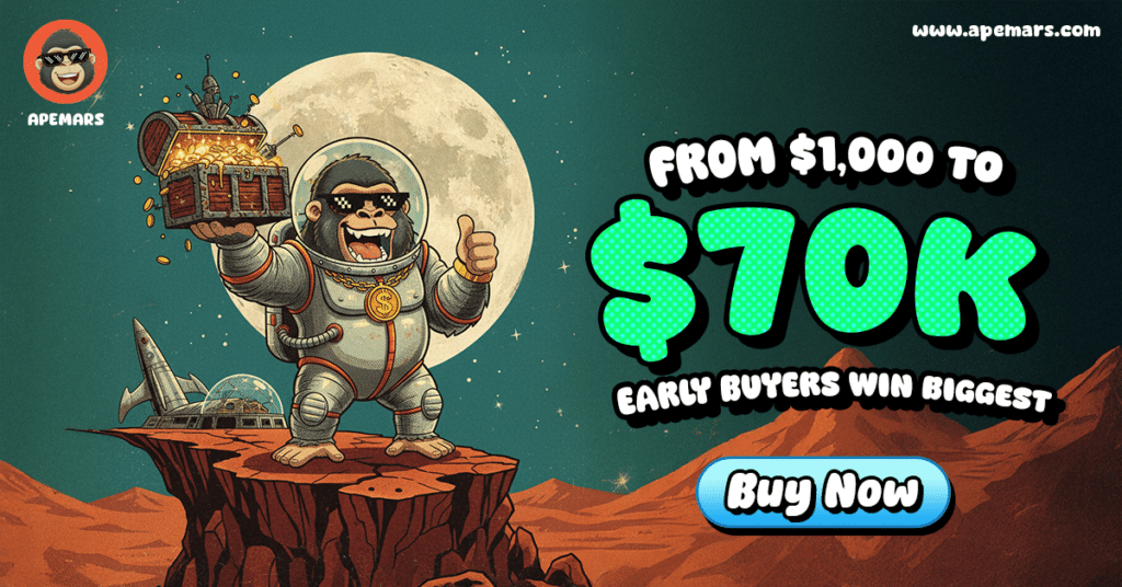 Regretted Missing XRP and Ignored Tron’s Surge? APEMARS’ Mars Adventure May Be Your Next 100x Crypto Play = The Bit Journal
