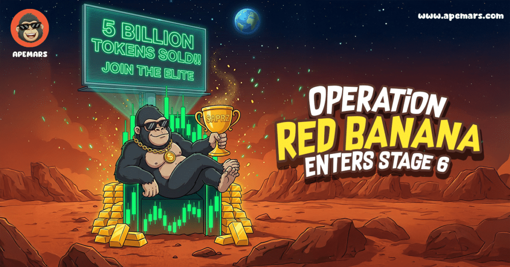 APEMARS Presale Takes Center Stage Among Best Altcoins to Invest With 11,700% ROI, Set to Lead Algorand and Cosmos in the Next Crypto Bull Runs = The Bit Journal