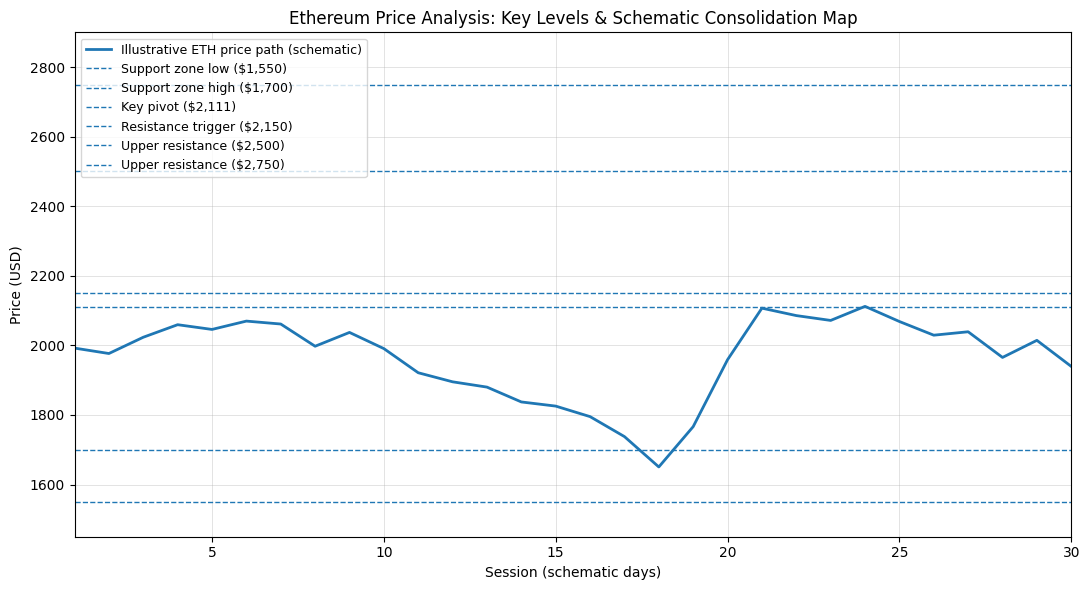 Ethereum Price Analysis: Staking Surge vs $2,100 Resistance 8 Ethereum Price Analysis Staking Surge vs $2,100 Resistance