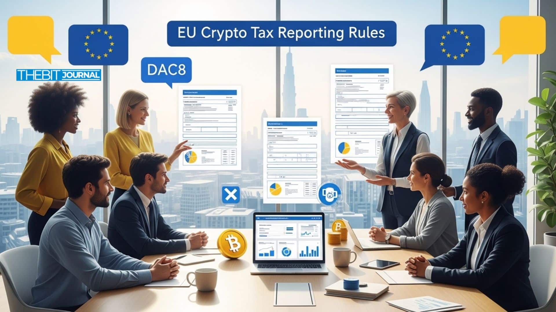 EU Crypto Tax Reporting Rules Take Effect Under DAC8 With Big Changes for Platforms and Users