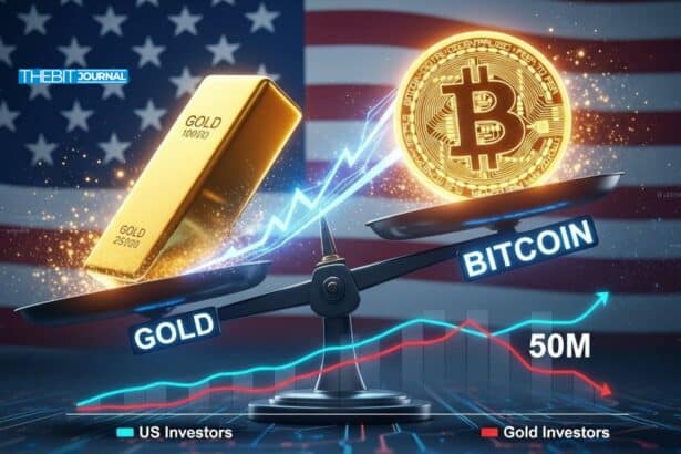 How Bitcoin Ownership in the US Surpasses Gold as 50M Investors Hold BTC