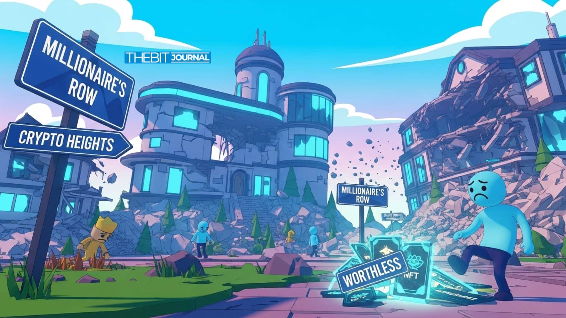 How Metaverse Land Crash Wipes Out 99% of NFT Property Values 4 Metaverse Land Crash: Million-Dollar NFT Estates Now Worth Pennies