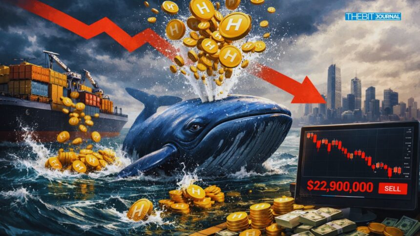 Hyperliquid (HYPE) Whale Sells $22.9M as Token Trades Near Peak Levels 7 Top-Krypto-Wal-Aktivitäten nehmen zu angesichts von 800 Mio. USD in Stablecoin-Transfers und erwachenden Wallets