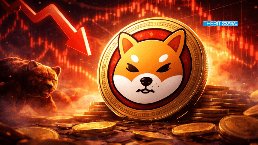 SHIB Slides 3.5% as Technical Breakdown Signals Sell Zone