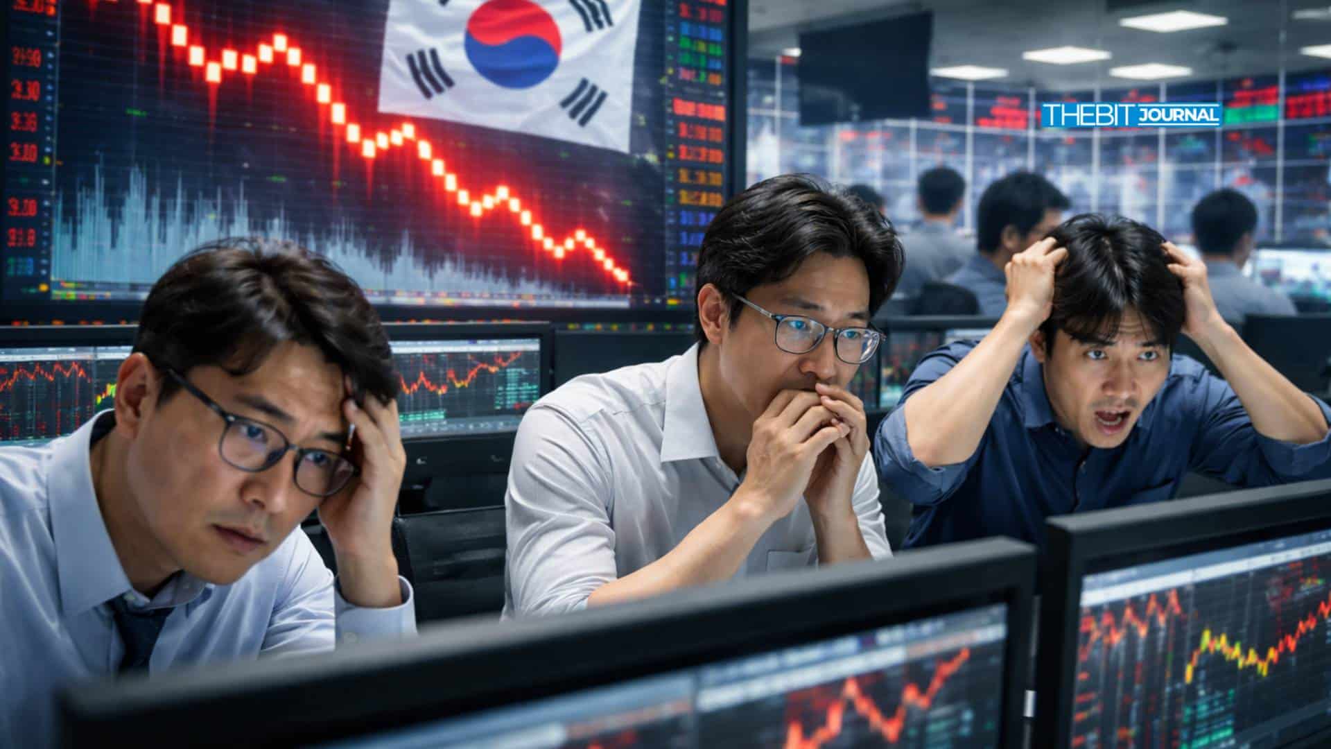 South Korean Market Crash Sparks Trading Pause as Losses Deepen = The Bit Journal