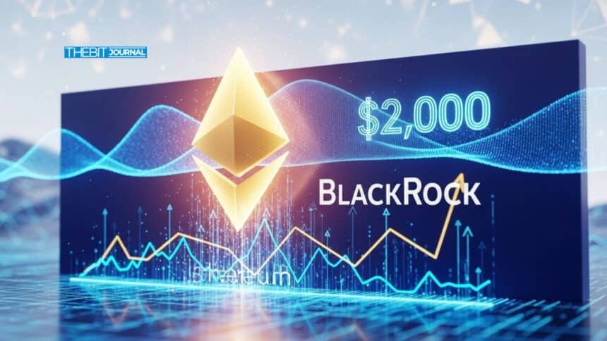 BlackRock’s $41.9M Ethereum Buy Fuels ETH Break Above $2K