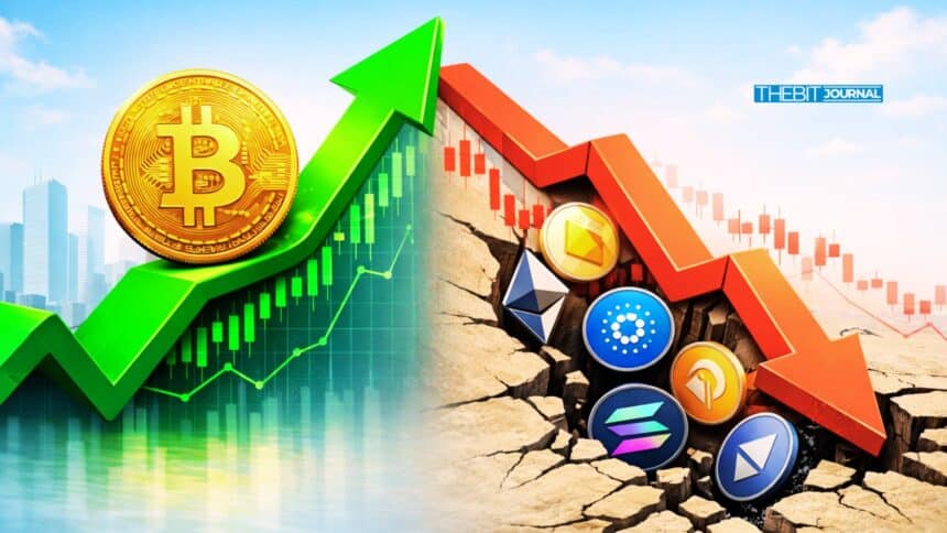 Bitcoin-Kurs testet die 58.000-Dollar-Marke, während Ethereum, XRP und Dogecoin nachgeben