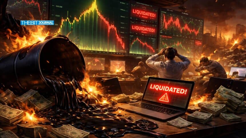 Hyperliquid Oil Liquidations Hit $40M After Oil Price Surge During Middle East Crisis 7 Krypto-Liquidationen erreichen 1,84 Milliarden Dollar, während BTC, ETH, SOL und DOGE nachgeben